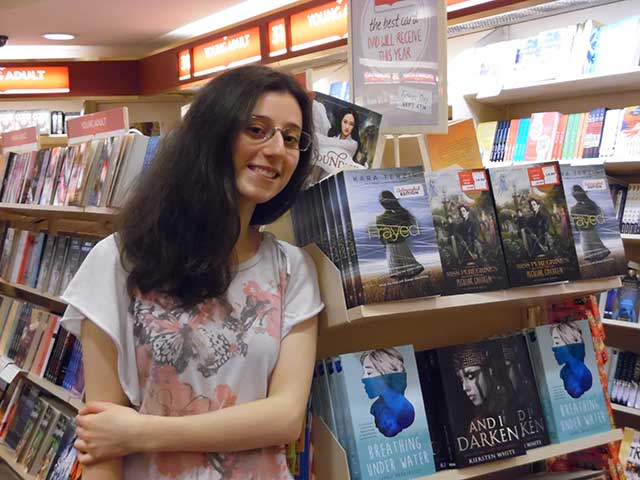 Kara Terzis author of Frayed